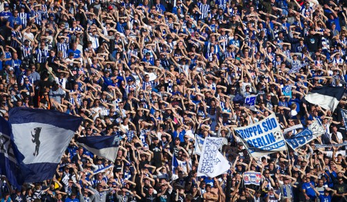 Hertha-Fanblock