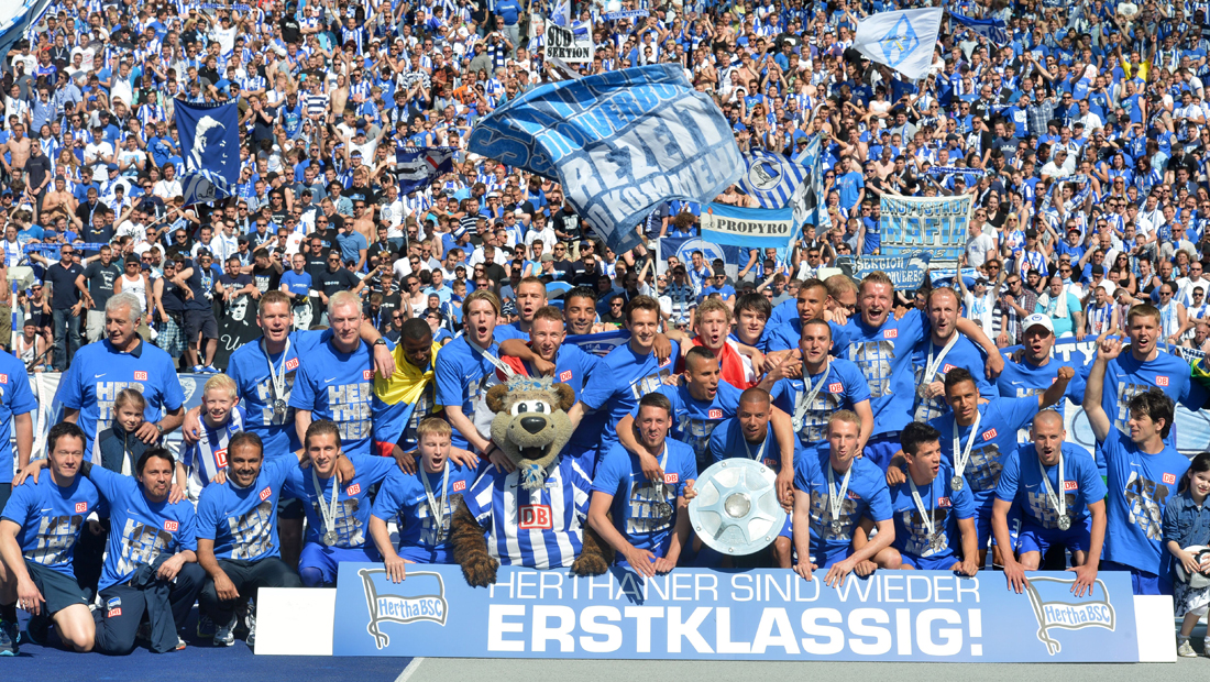 Hertha BSC back in the top league!