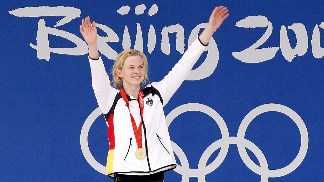 Britta Steffen – Gold in Peking 2008