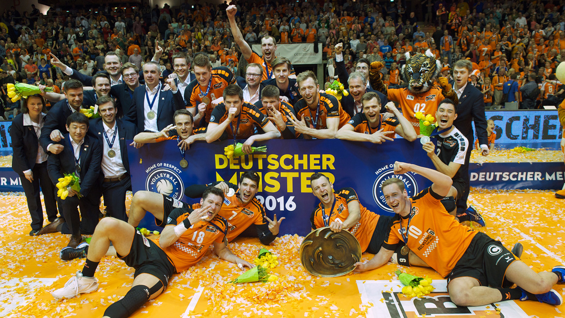 BR Volleys = Deutscher Meister 2016