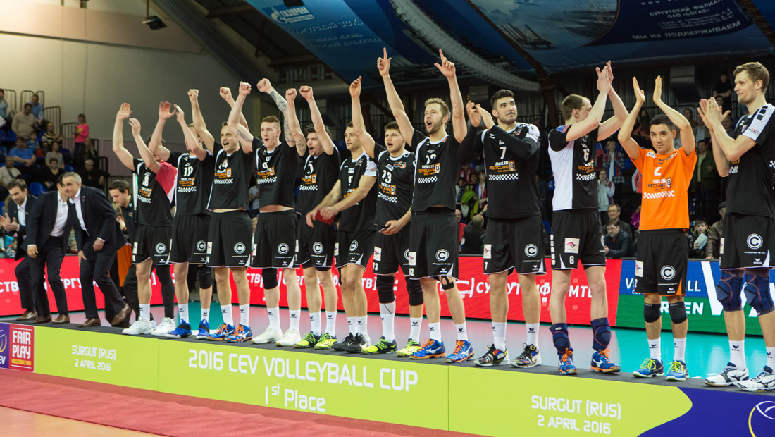 BR Volleys win the 2016 CEV European Cup